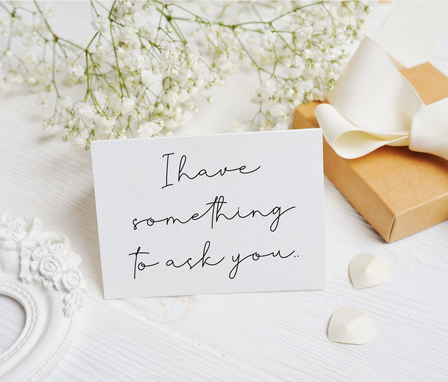 I have something to ask card, proposal cards, wedding card, bridesmaid proposal, best man proposal, be my maid of honour