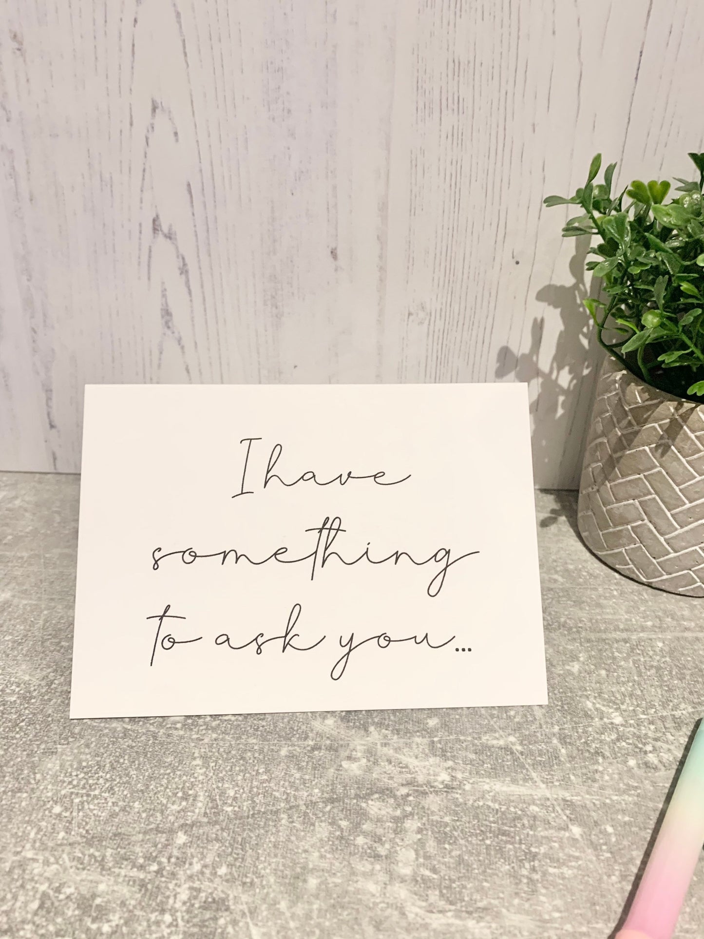 I have something to ask card, proposal cards, wedding card, bridesmaid proposal, best man proposal, be my maid of honour