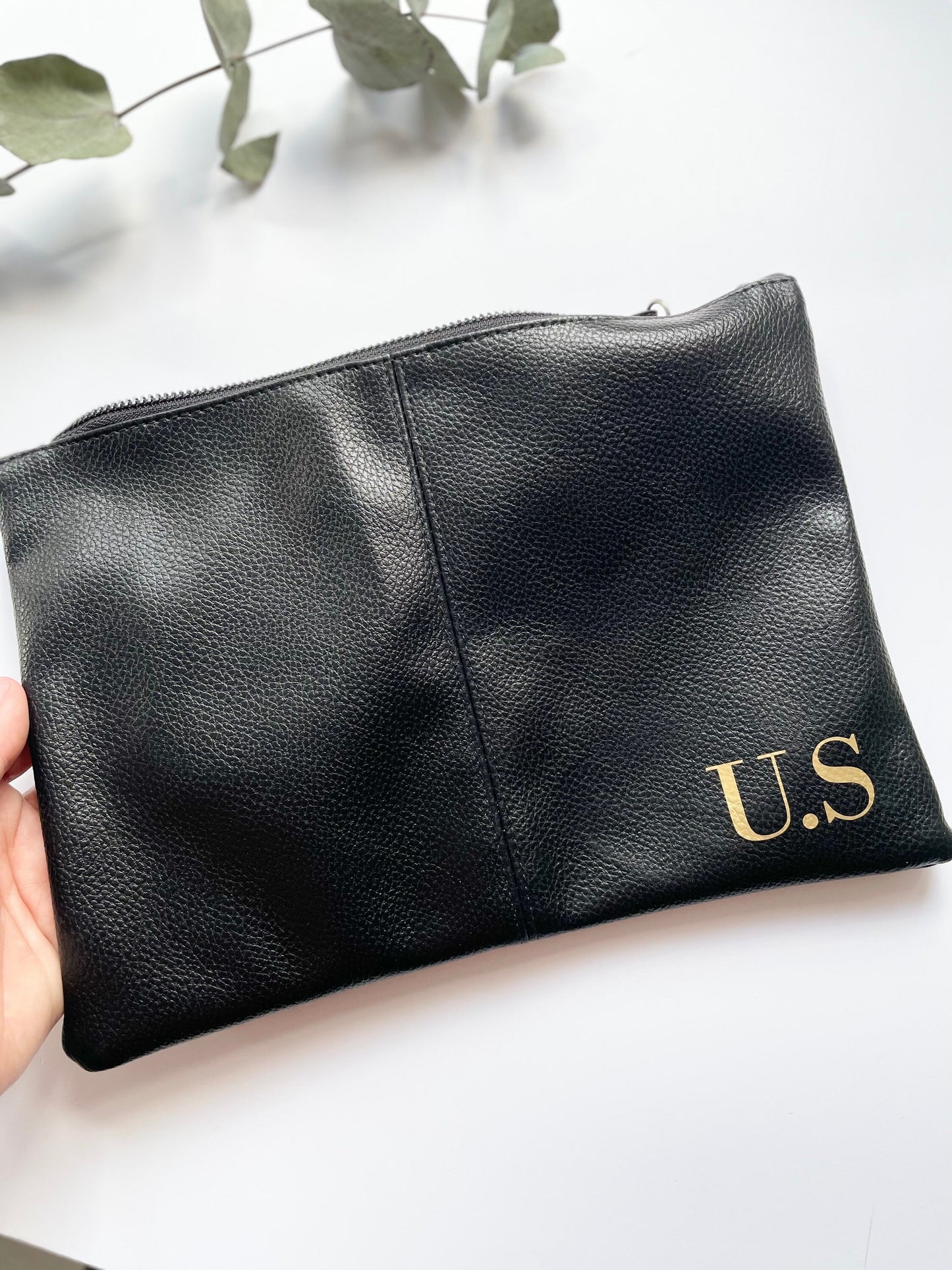 Men Toiletry Bag, Leather Personalised Mens Wash Bag, Gift for Men, Dad Birthday Gift, Fathers Day Gift for Him, Husband Gifts
