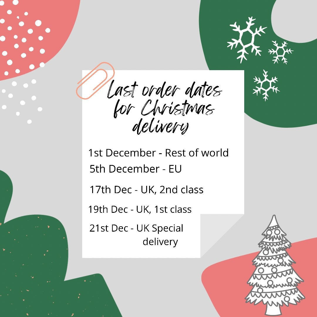 Personalised merry Christmas card, Xmas greenery plants card, Xmas cards from the family, eucalyptus Xmas cards