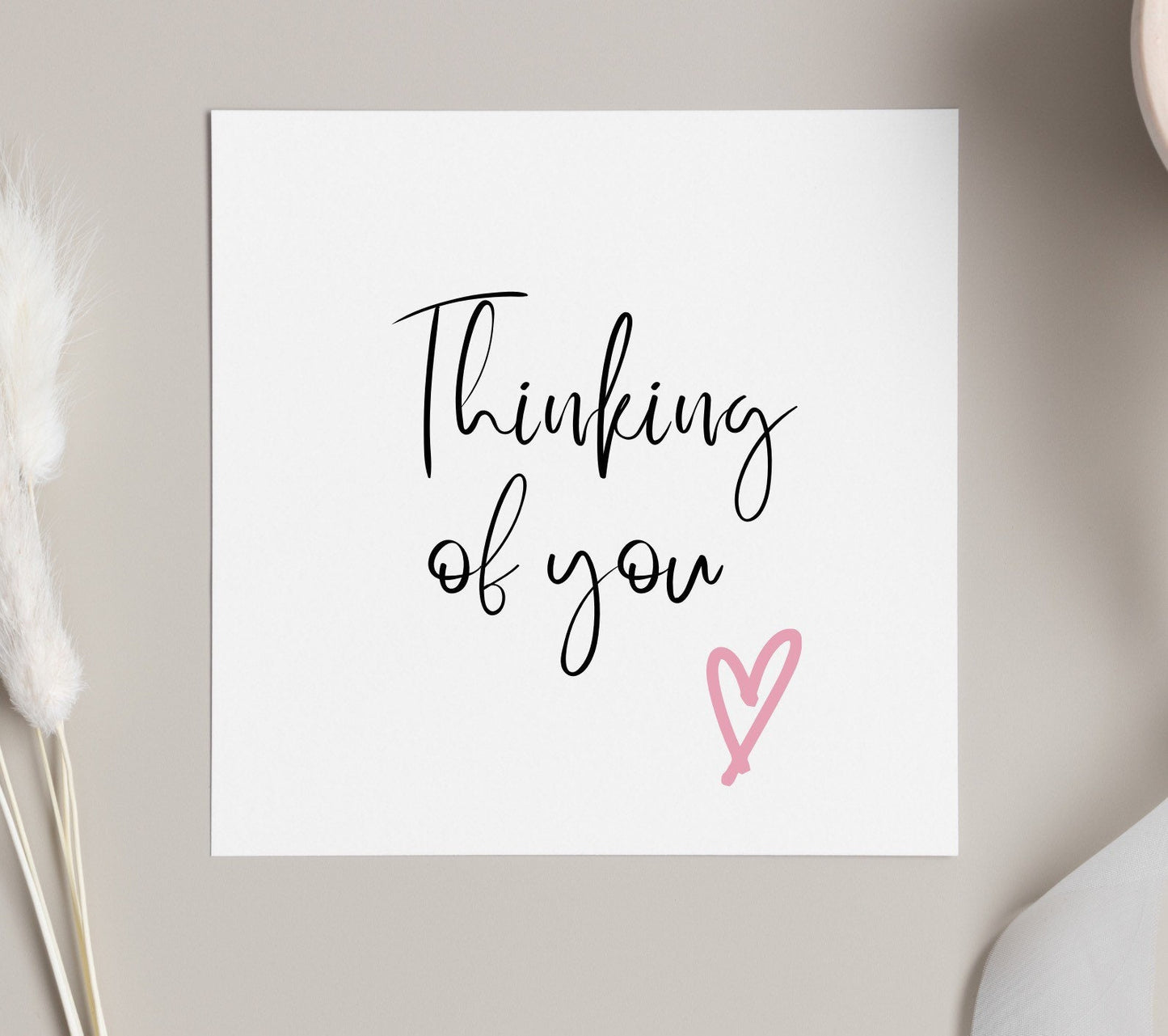 Thinking of you card, cancer card, get well soon, cheer up friend going through illness, friend going through chemo