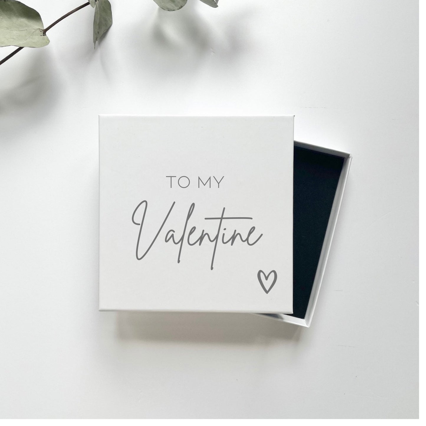 To My Valentine jewellery gift box, bracelet box for girlfriend, valentines jewellery gifts, matchbox gift box, necklace gift for her,