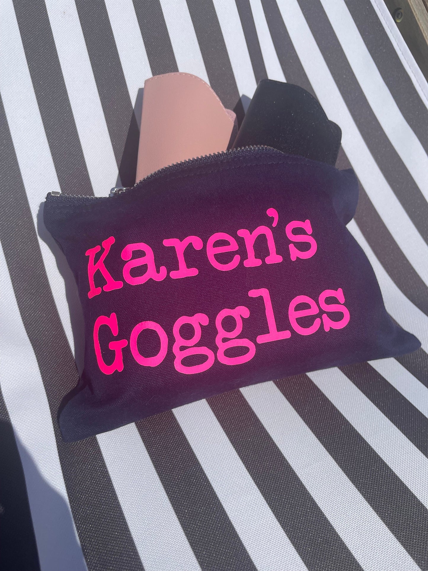 Personalised Reading Glasses Case, sunglasses pouch, reading specs case, Grandparent Gift, Christmas Gift Idea, Stocking Filler Gift