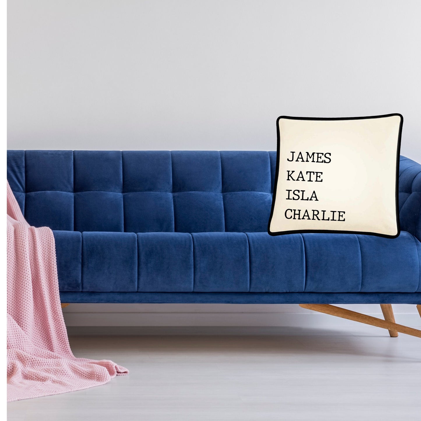 Family cushion, personalised cushion cover, mum birthday or Christmas gift, Xmas gift idea, stocking filler, custom cotton cushions