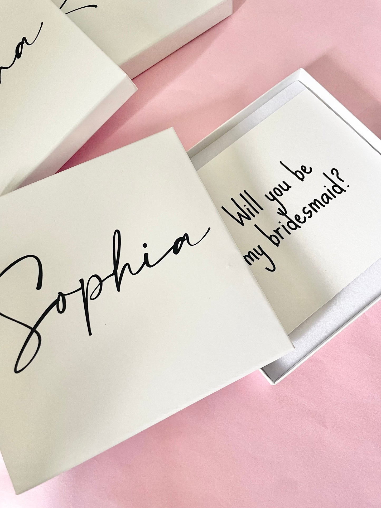 Personalised jewellery gift box, Will you be my bridesmaid gift, jewellery gifts, matchbox gift box, necklace gift for her, bangle gift box