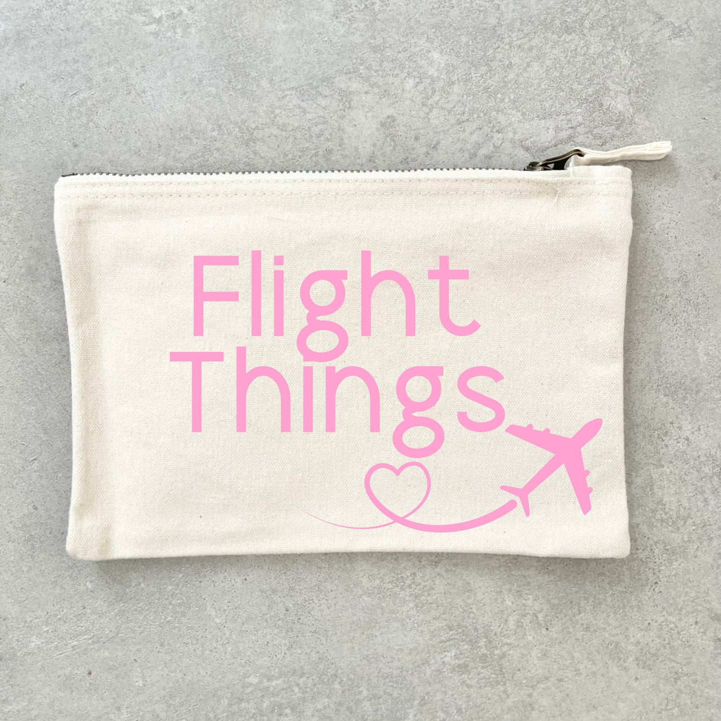 Flight Things Pouch, Plane Snack Bag, My Aeroplane Stuff, Travel Pouch, Passport & Ticket Case, Holiday Essentials, Mum Travel Organiser