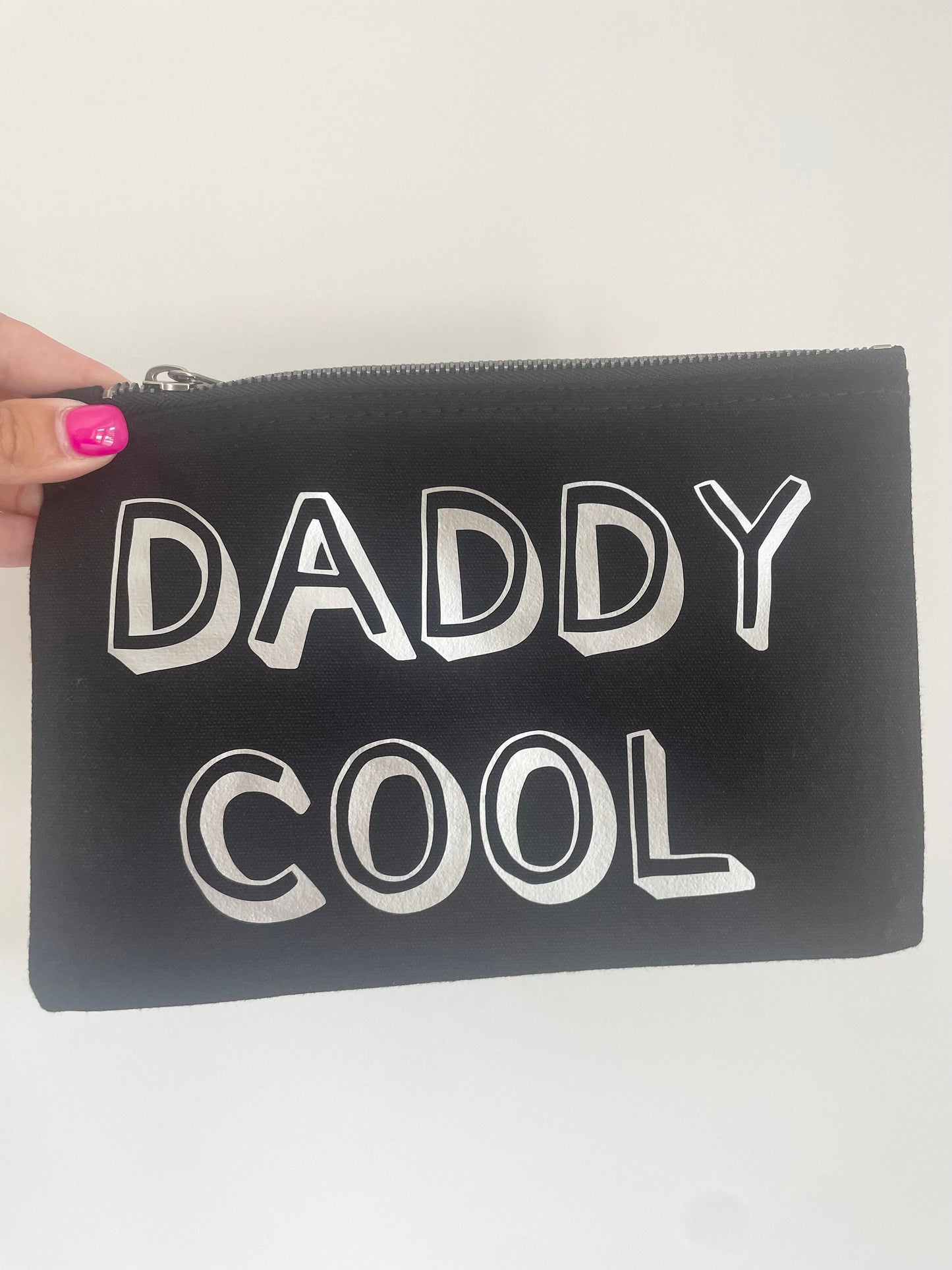 Daddy Cool Pouch, Dad Toiletry Case, Daddy Holiday Travel Bag, Dad Shaver Kit Case, Christmas Gift Idea For Daddy, Dad Birthday Presents