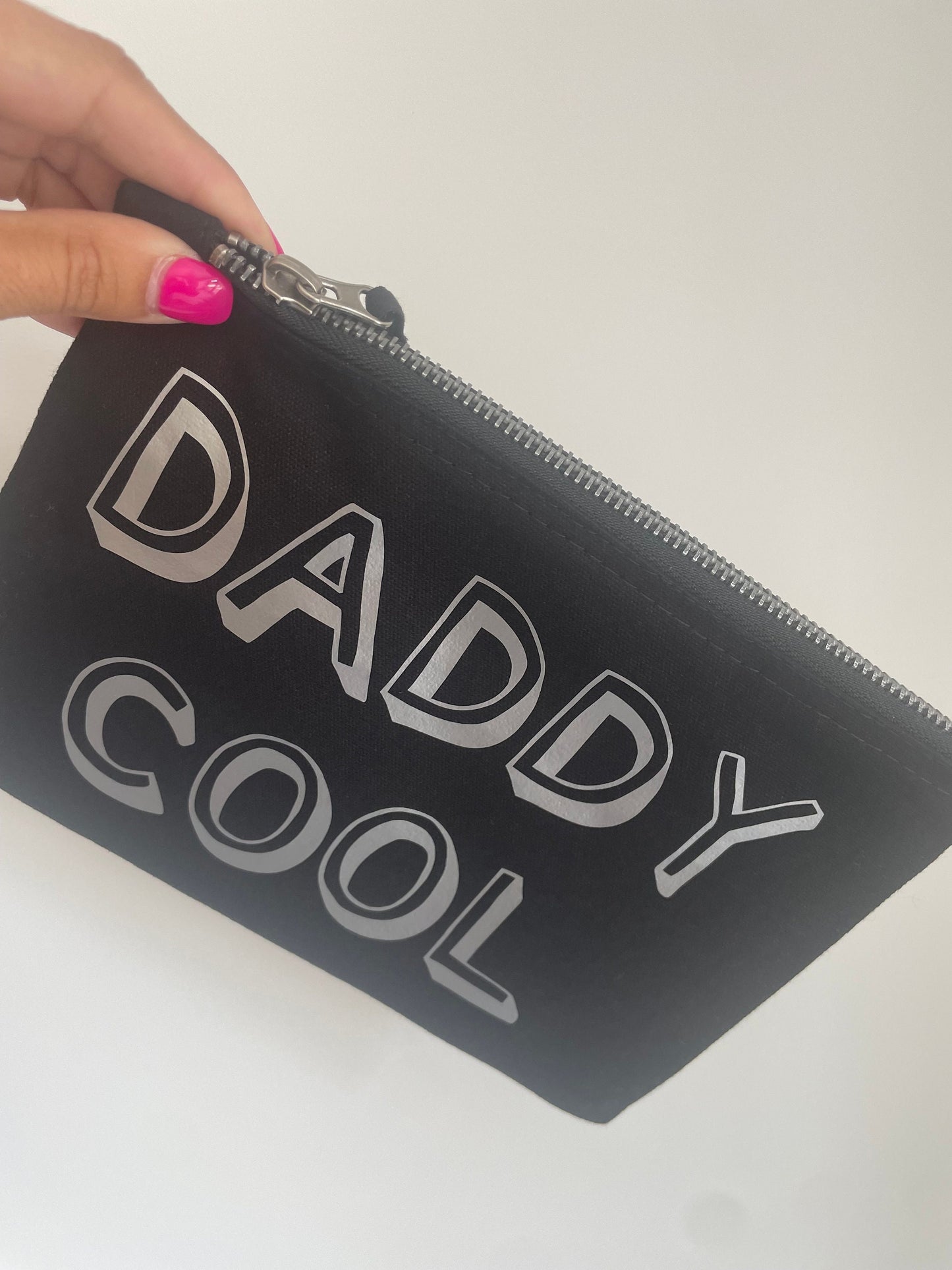 Daddy Cool Pouch, Dad Toiletry Case, Daddy Holiday Travel Bag, Dad Shaver Kit Case, Christmas Gift Idea For Daddy, Dad Birthday Presents