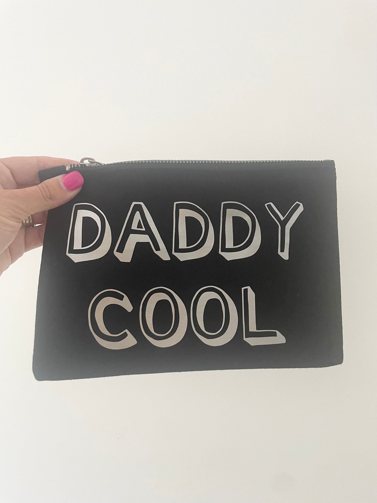 Daddy Cool Pouch, Dad Toiletry Case, Daddy Holiday Travel Bag, Dad Shaver Kit Case, Christmas Gift Idea For Daddy, Dad Birthday Presents