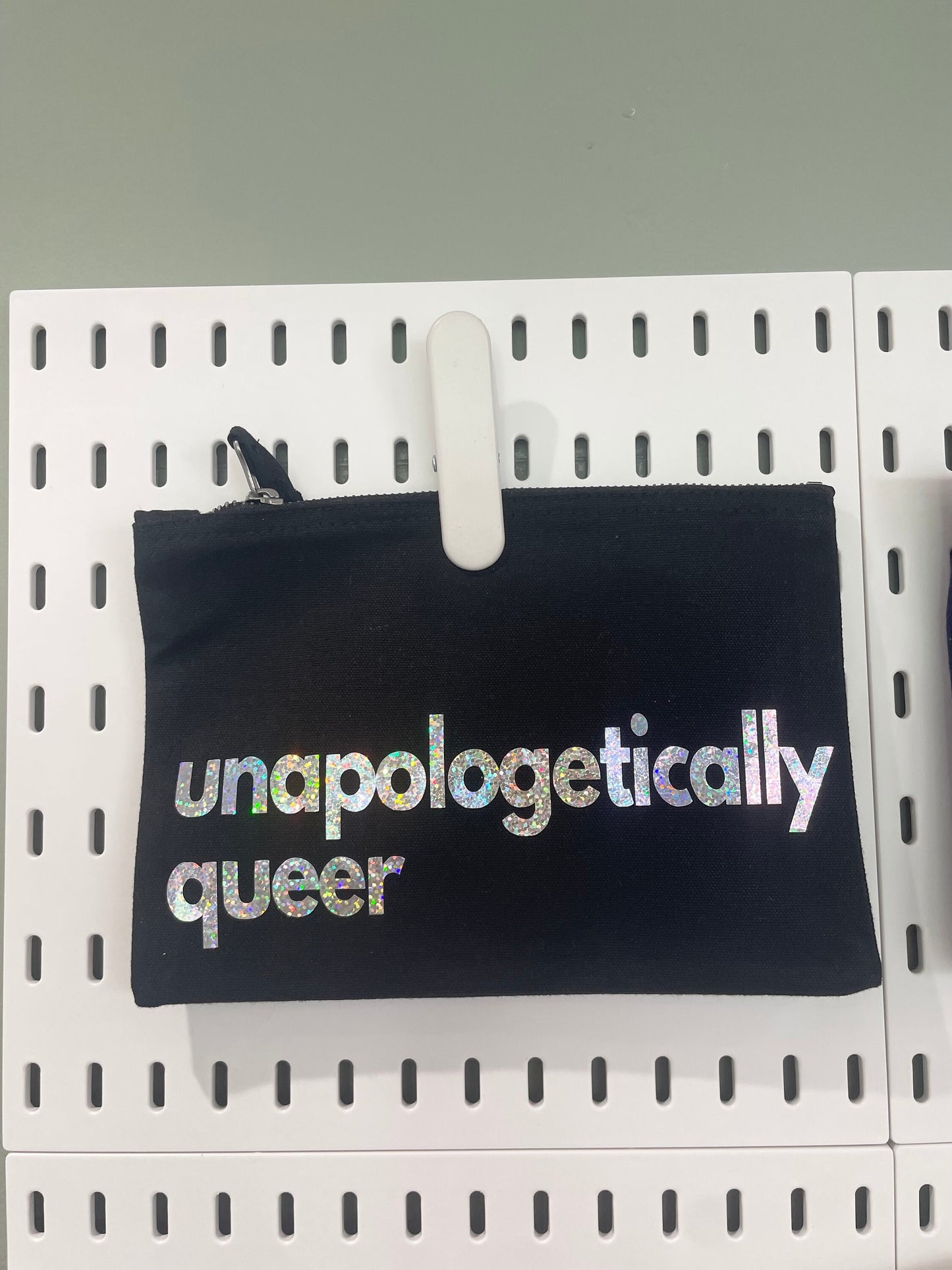 Unapologetically Queer Pouch, LGBTQ Gift, Make Up Case, Toiletry Case For Travel, Gay Dads Father Day Gift, Pride Month Gift Ideas