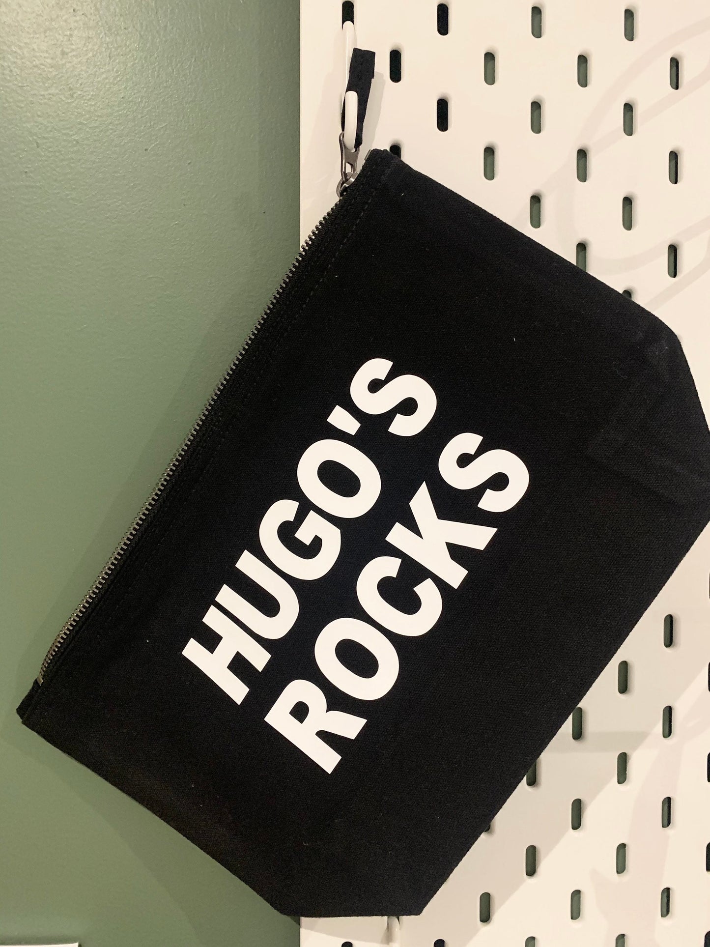 Personalised case, toy pouch, children birthday gift, back to school, kids stuff bags, black accessory case, kids party gift, teenager gift