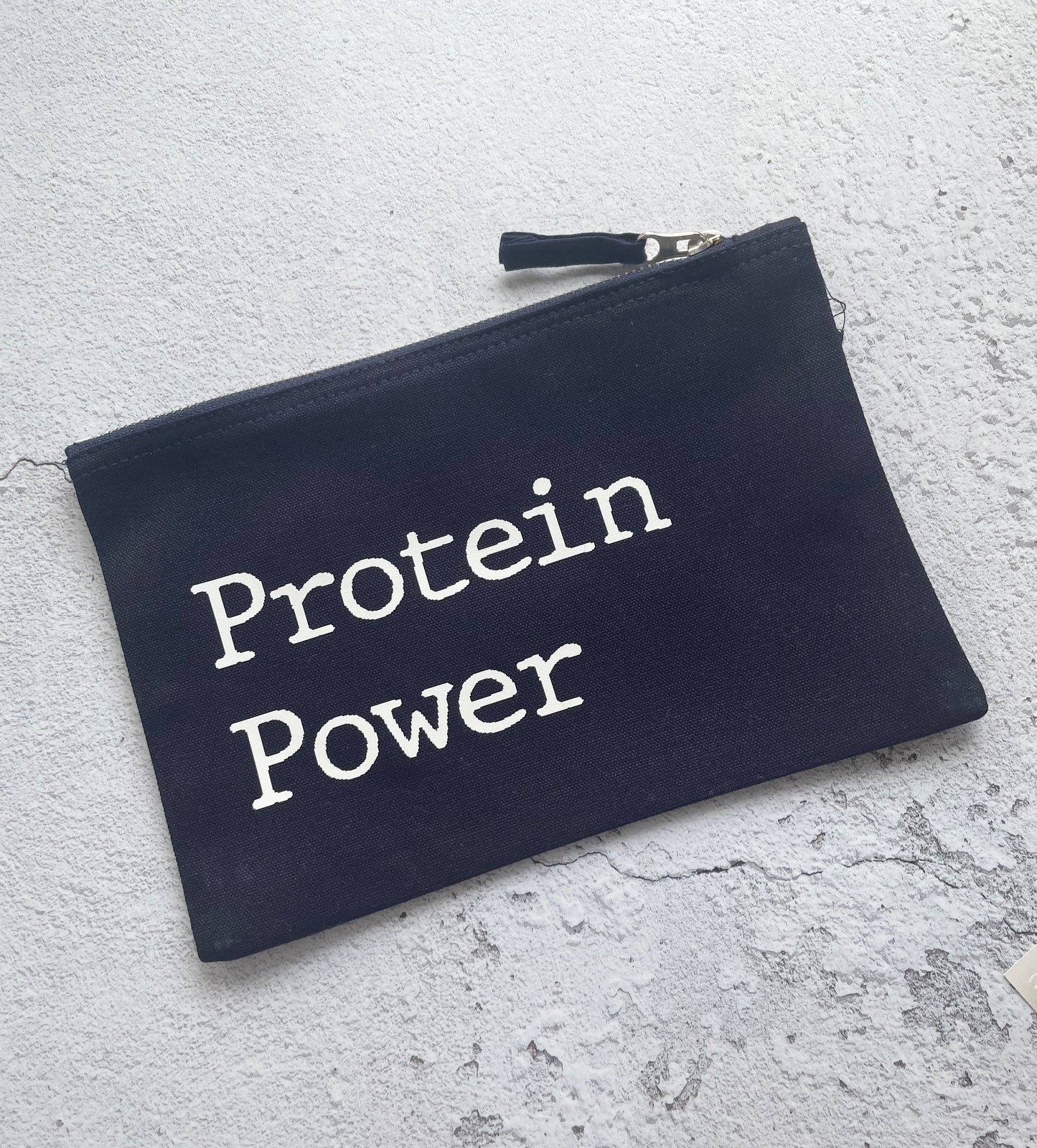 Protein power pouch | Pouch for storing protein bars for the gym | Gym protein snacks bag | Christmas or birthday gift for gym goers