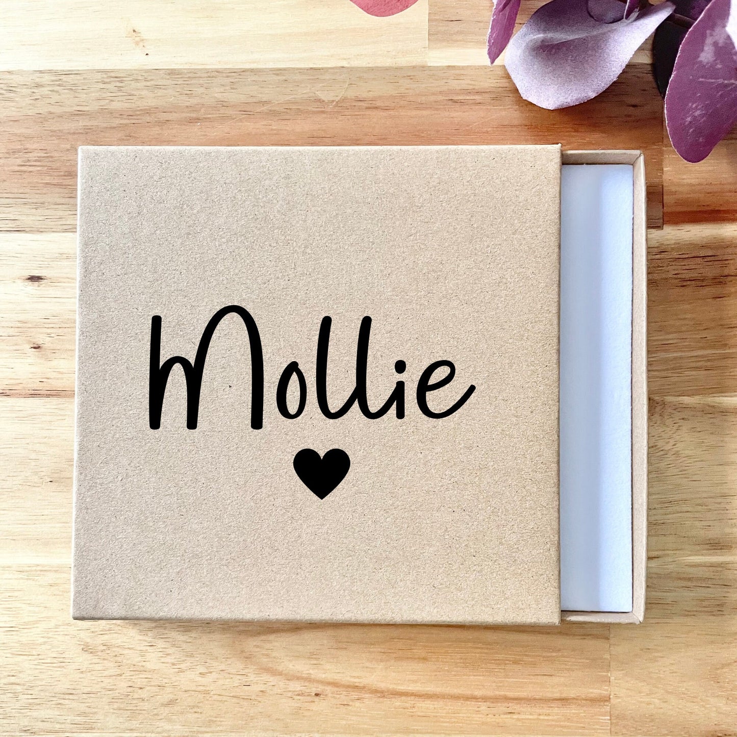 Personalised Jewellery Gift Box, bracelet box, Bridesmaid jewellery Gift, Custom Gift Box for bangle, earrings, watch for Bridal Party