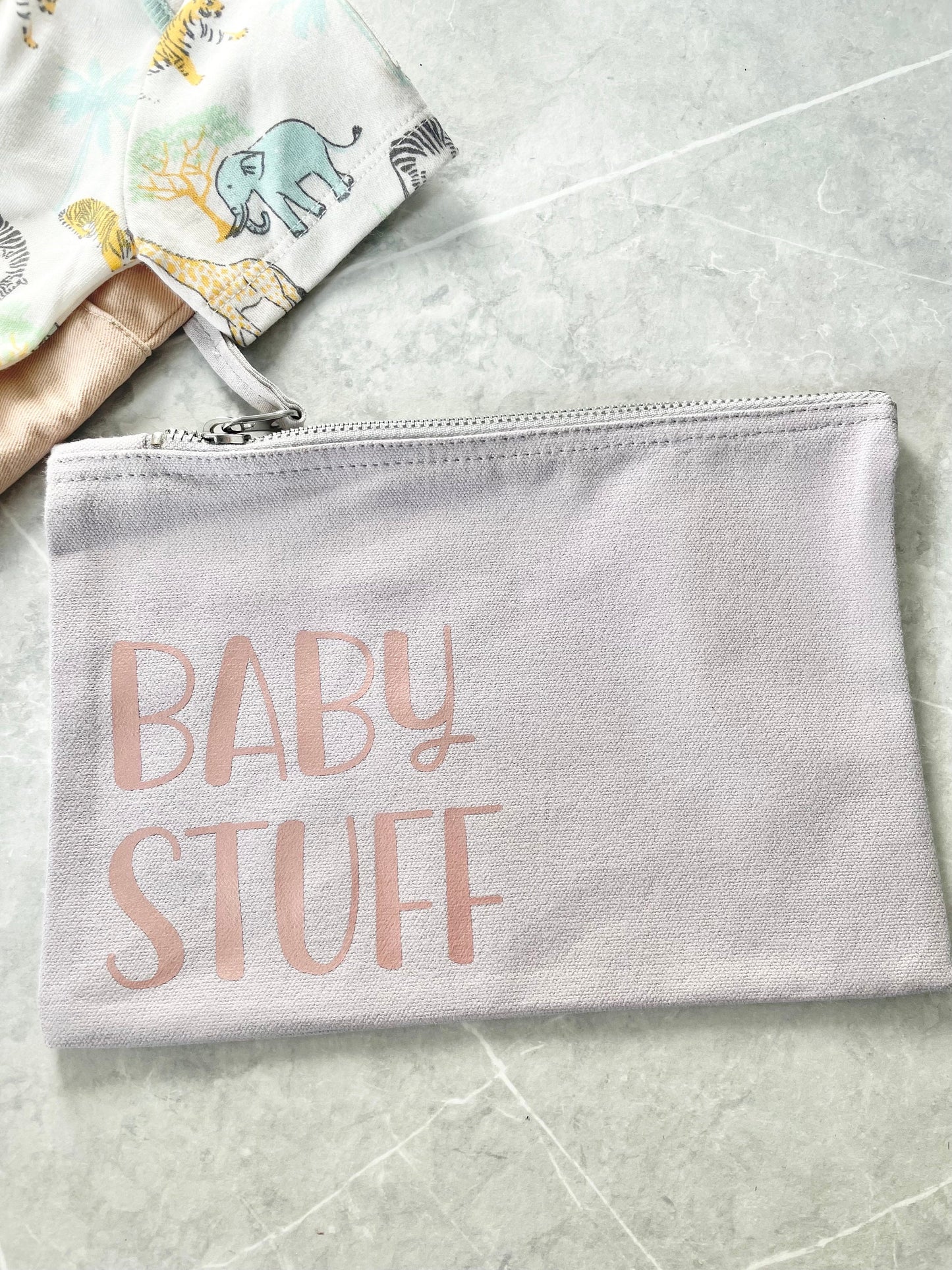 Baby Stuff bag, baby nappy and wipe bag, changing bag organiser, new mum gift, baby shower gift