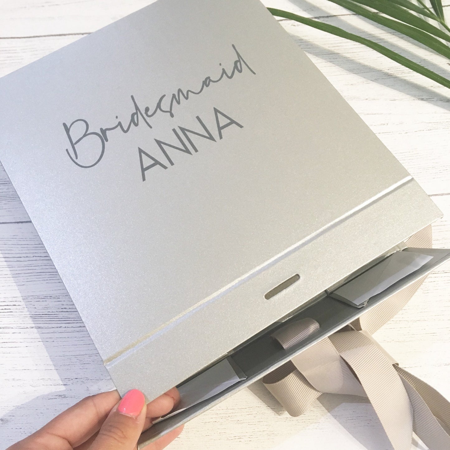 Bridesmaid gift box, bridesmaid proposal box, bridesmaid gift,, maid of honour gift, personalised gift box for bridal party