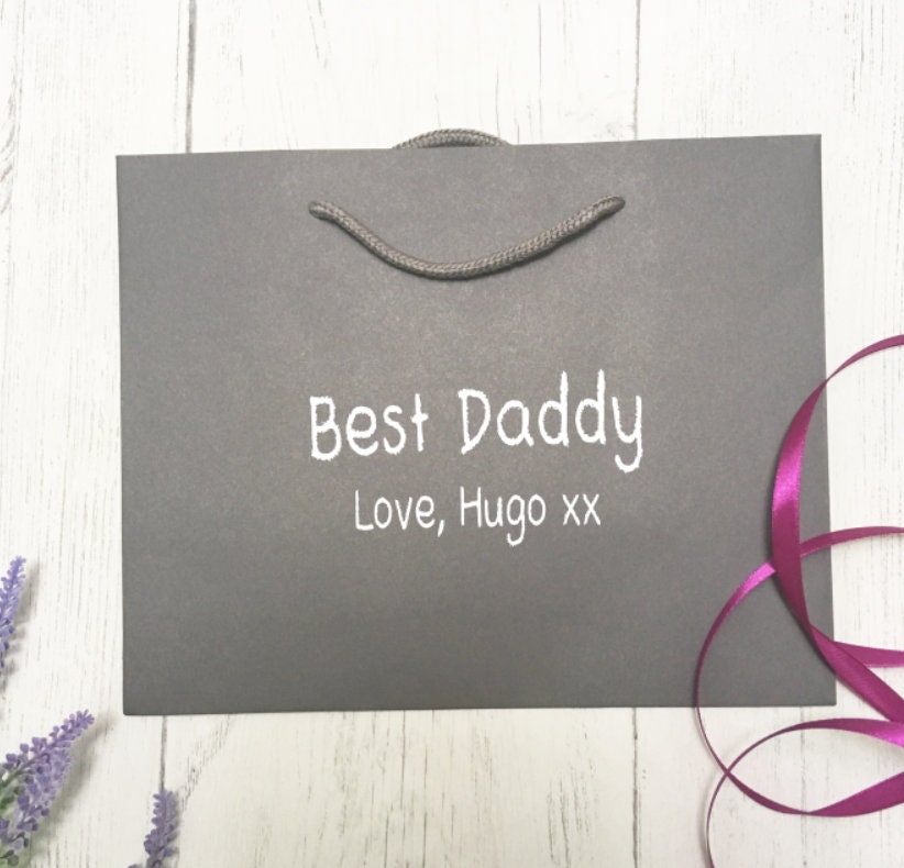 Best Daddy Gift Bag, Fathers day gift bag, fathers day gift, gift bag for dad, dad present, personalised dad gift bag, gift for dad,