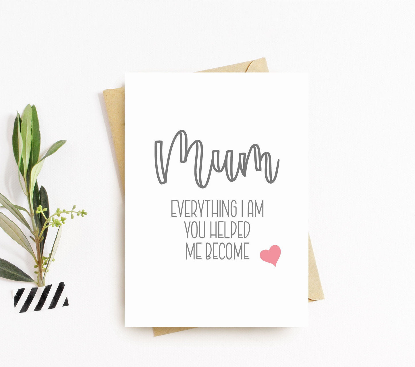 Mum Mother’s Day greeting card, mum birthday card, thank you mom, mam bday cards, Mothering Sunday cards, step mum cards, for grandma