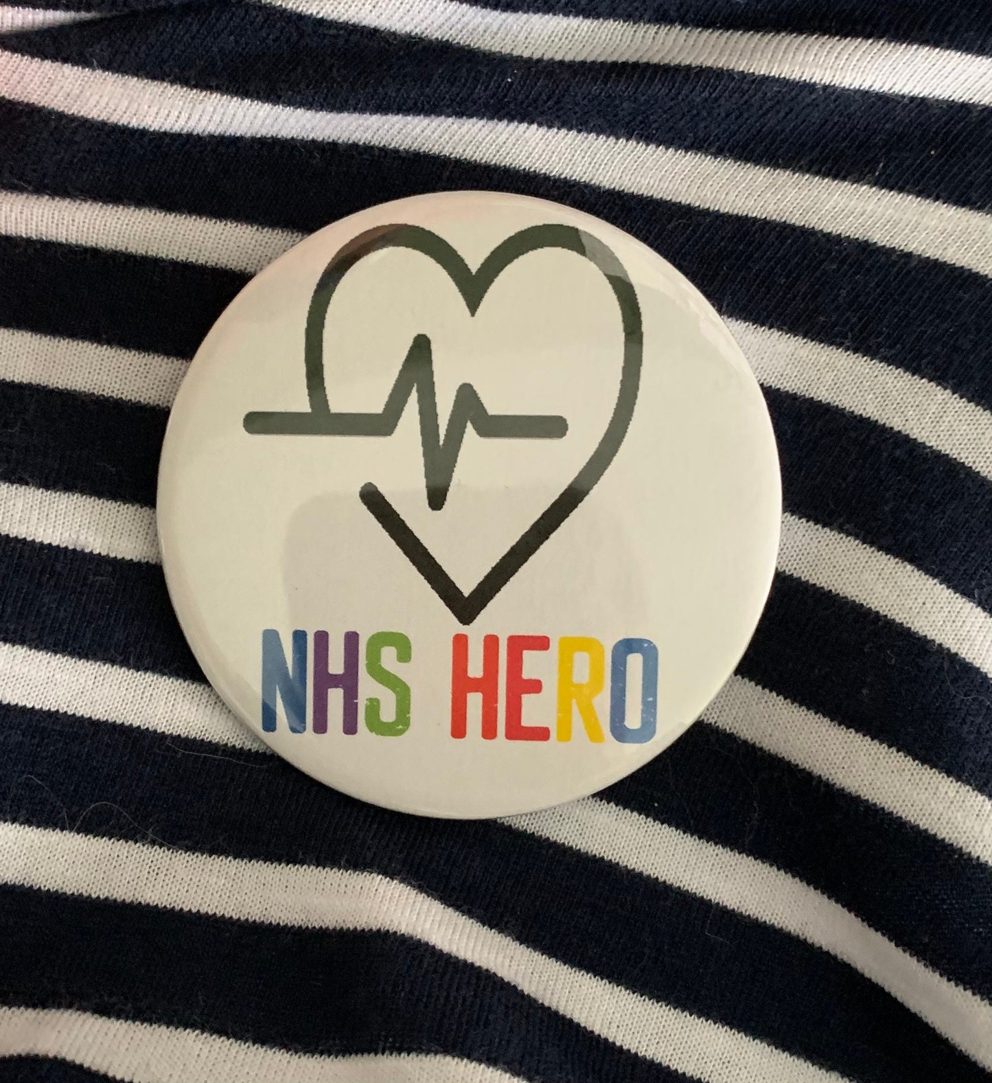 NHS hero badge, nurse badge, doctor pins, healthcare worker thank you gift, thank you nhs staff, nurse friend gift, uniform badges