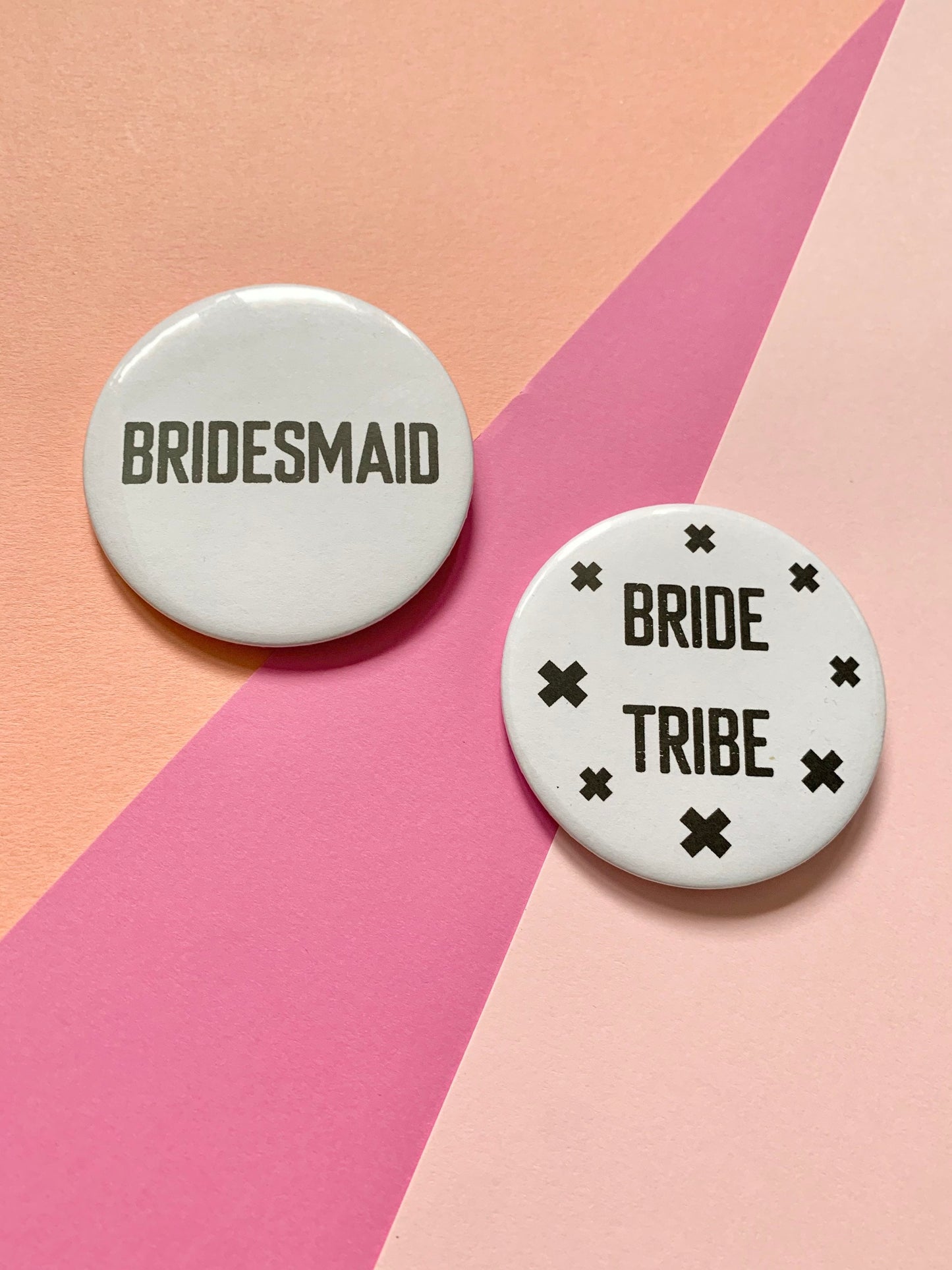 Bridesmaid badge, bride tribe badges, hen party pins, bridesmaid proposal gifts, bride badge, wedding badges, hen weekend badge, bridesmaids