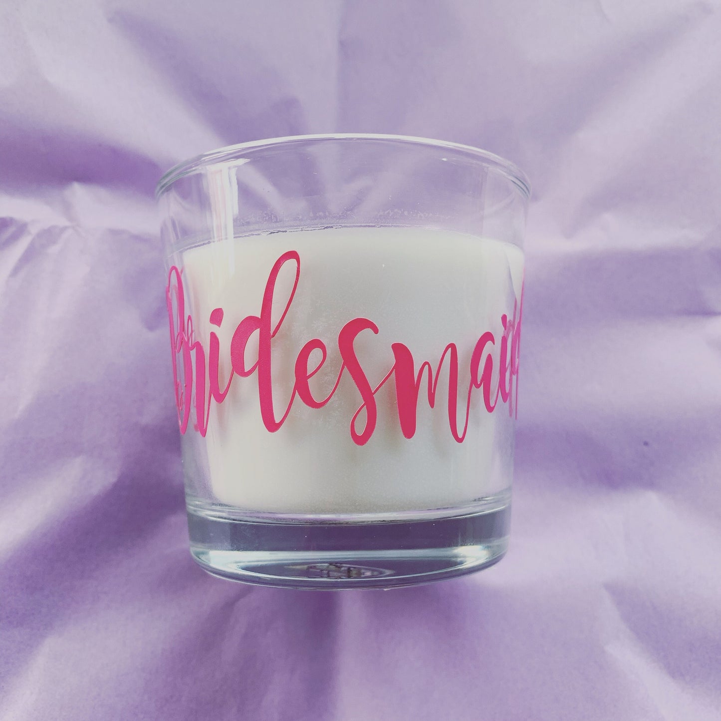 Bridesmaid proposal, bridesmaid candle, personalised scented candle, bridesmaid proposal, maid of honour proposal, bridetribe gifts, bridal