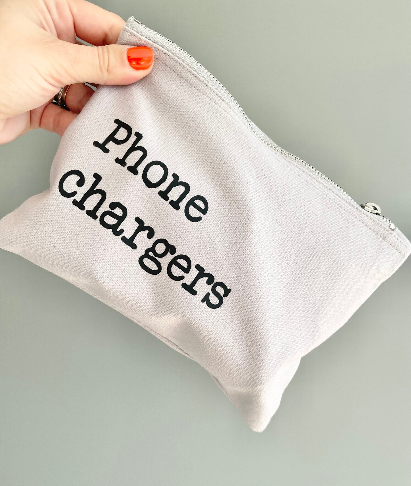 Phone Charger bag, charger cables organiser, travel packing bag, tech cases, Mother’s Day gift, Father’s Day gift, home organisation storage