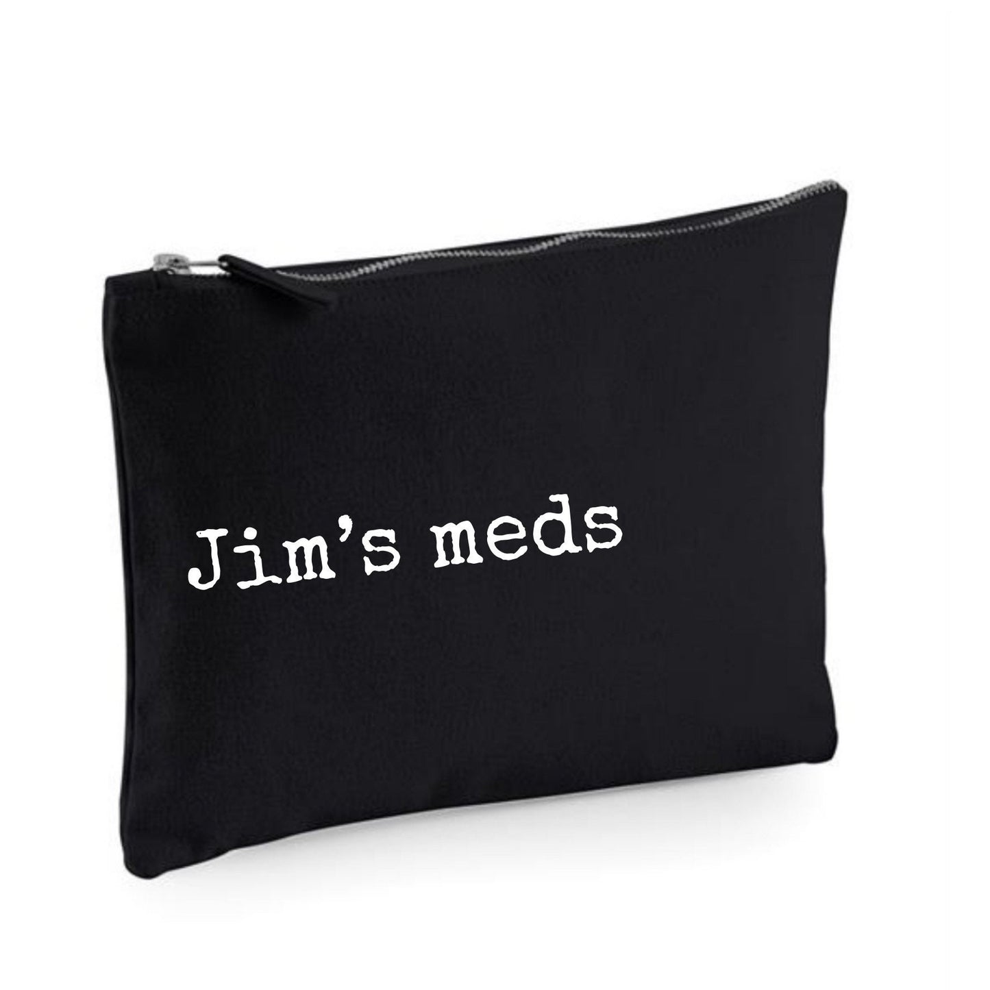 Personalised medicines case, insulin case, daily medications bag for travel, holiday case for medicines.