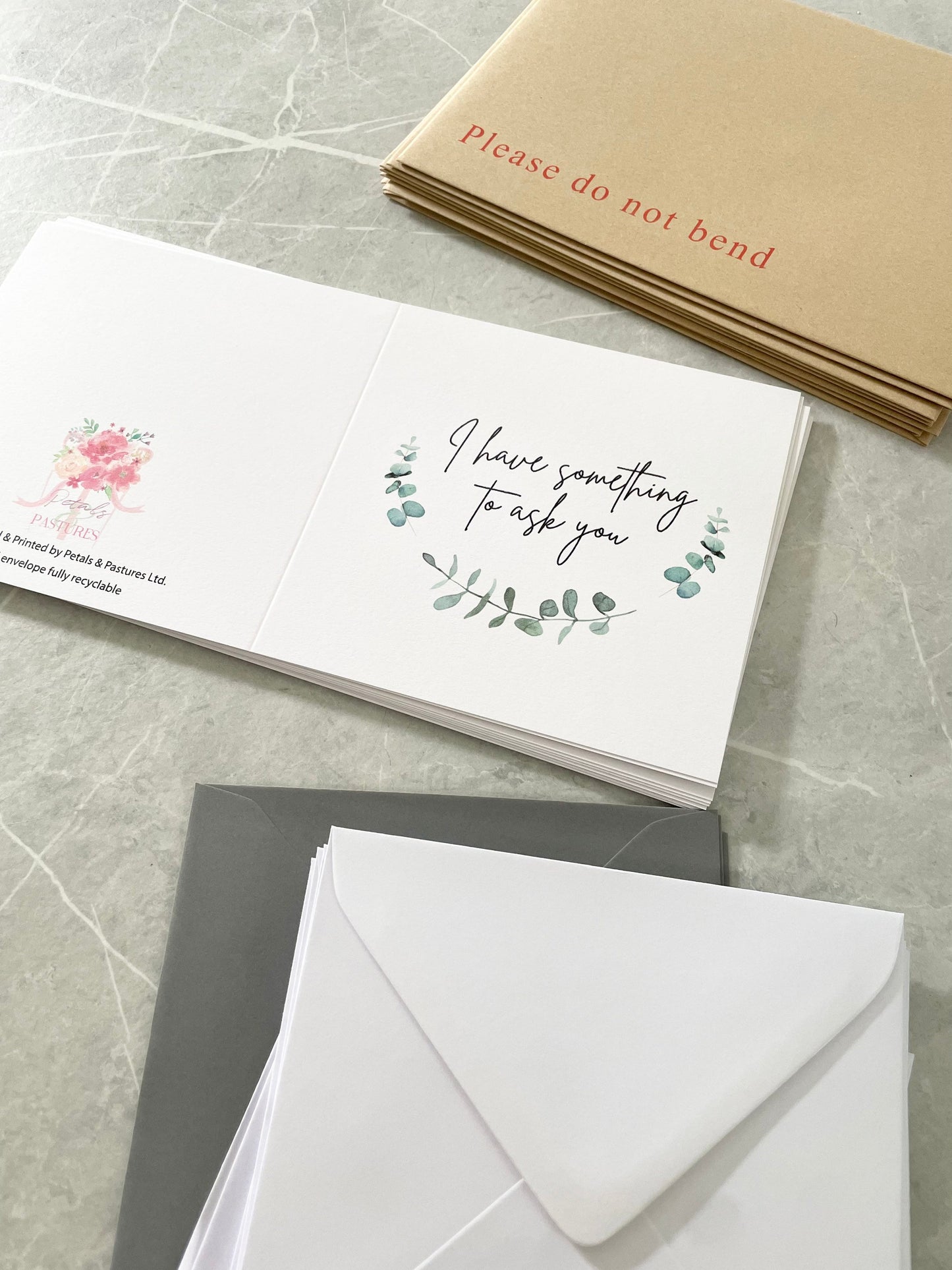 I have something to ask you card, eucalytpus Will you be my bridesmaid card, green bridesmaid proposal card, maid of honour cards